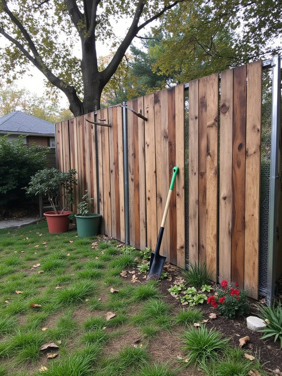 unique pallet fencing designs