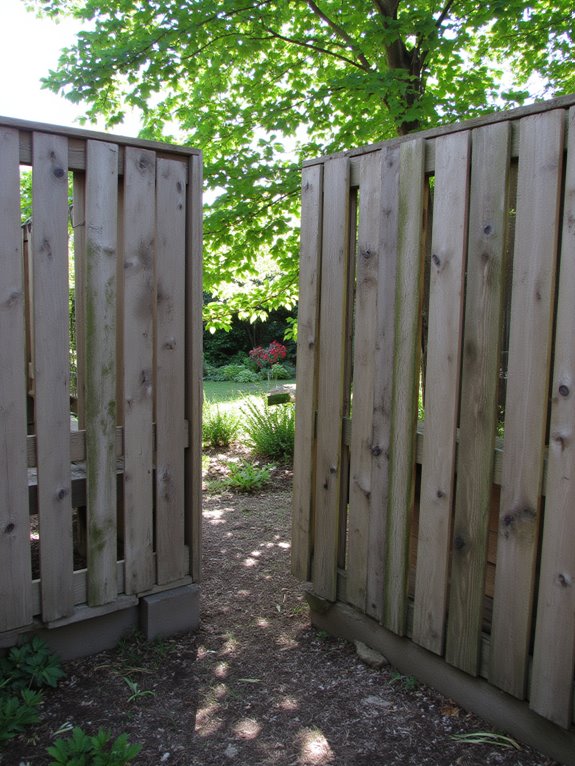vertical pallet fence benefits