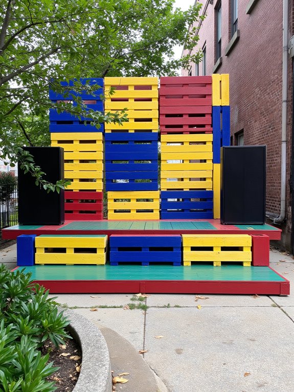 bold color blocking designs