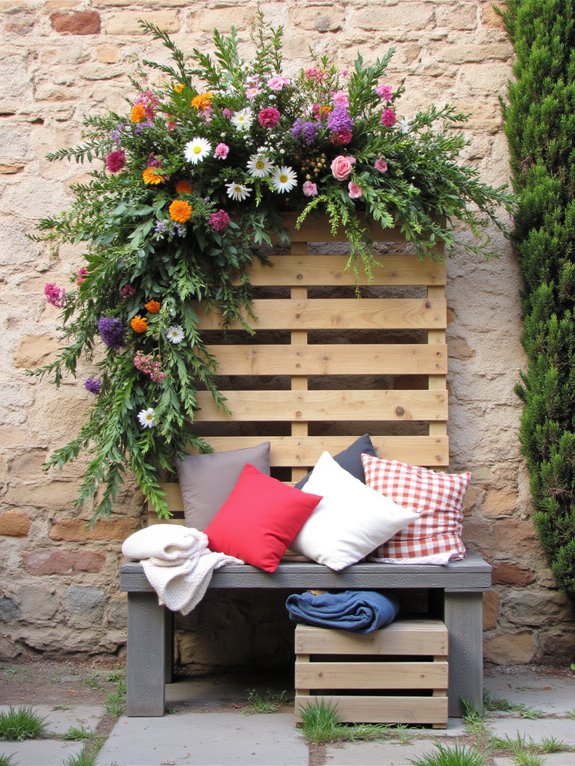 budget friendly floral decor