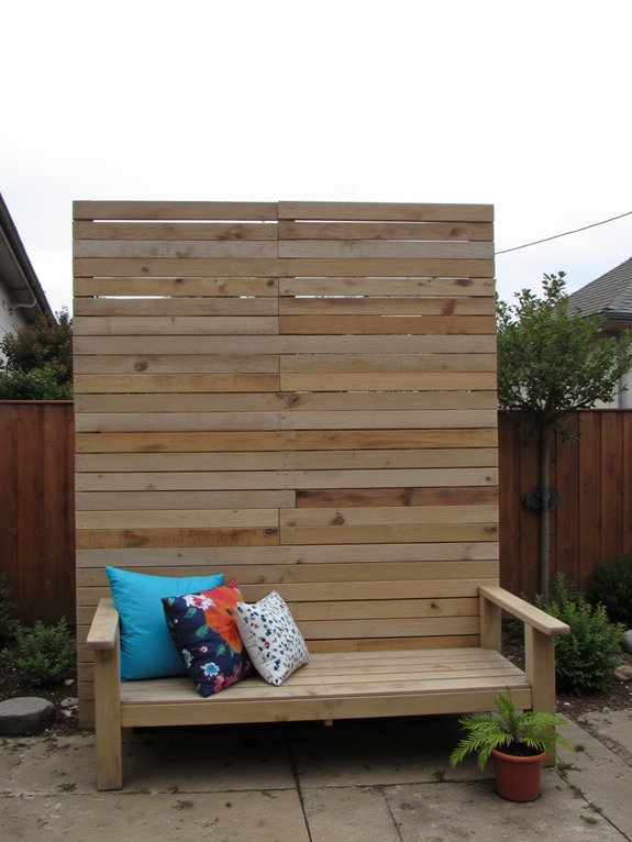 budget friendly pallet backdrop ideas