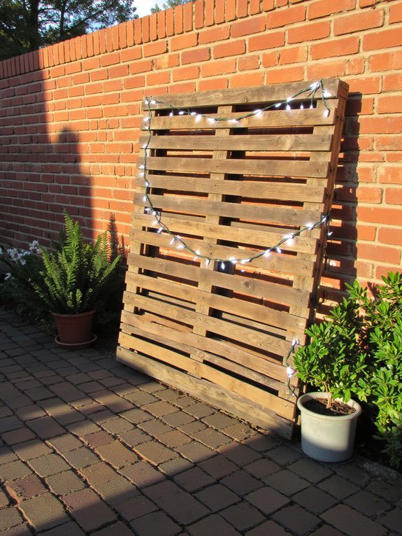 budget pallet backdrop ideas