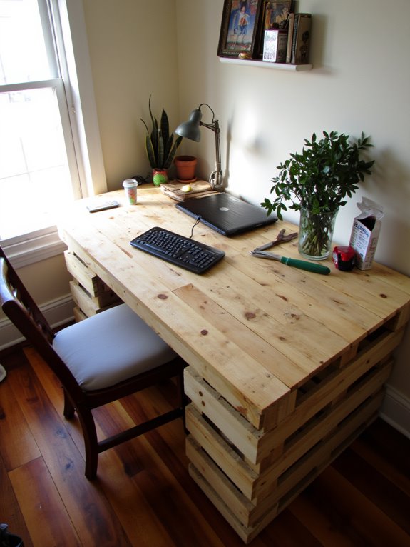 build a sustainable desk