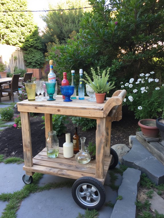 charming rustic outdoor entertaining