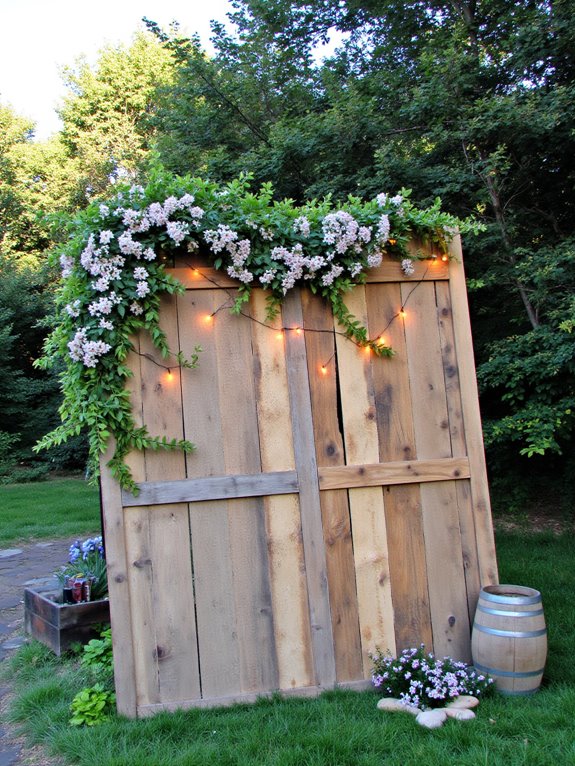 charming rustic outdoor wedding