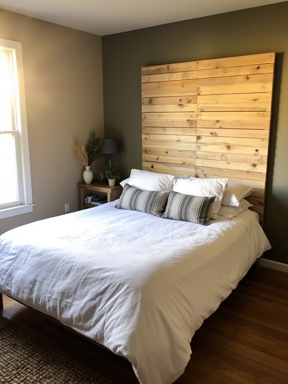 chic pallet headboard project