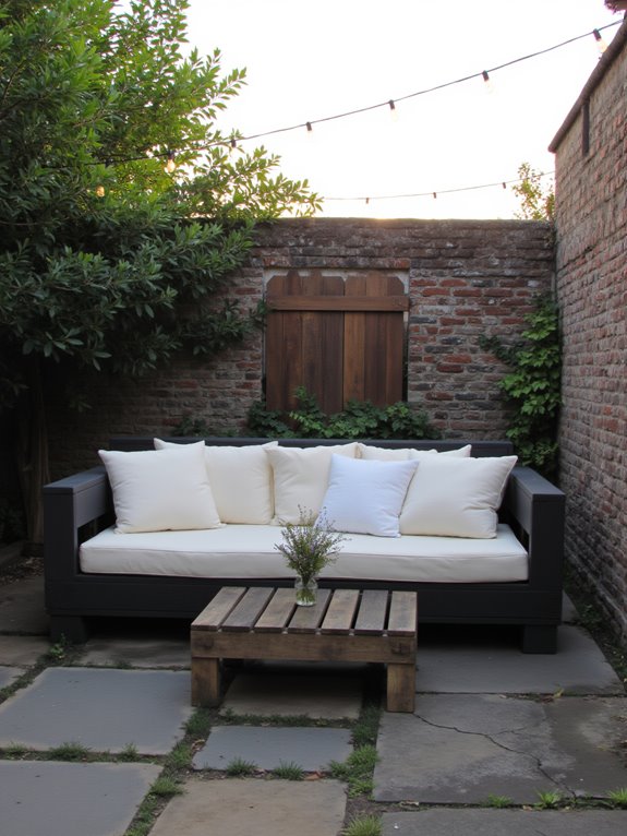 chic pallet sofa retreat