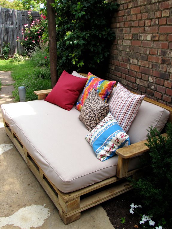 chic pallet sofas customization