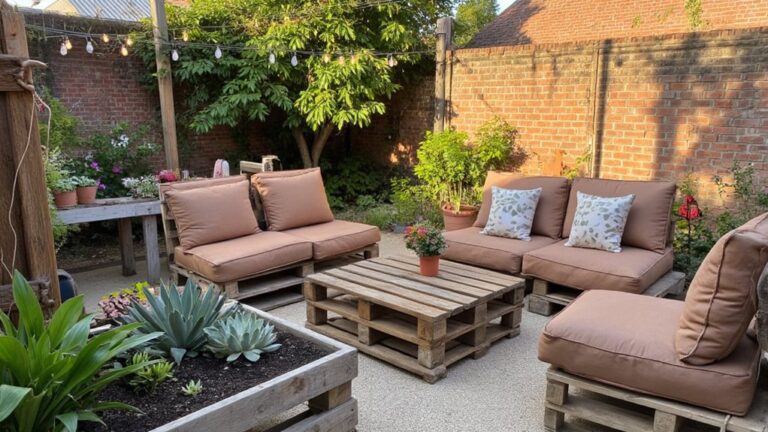 chic wooden pallet furniture