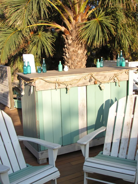 coastal pallet bar designs
