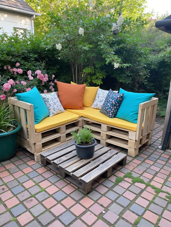 comfortable colorful weather resistant cushions