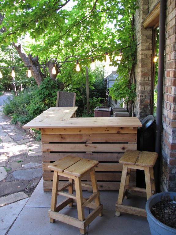 compact entertaining space solution