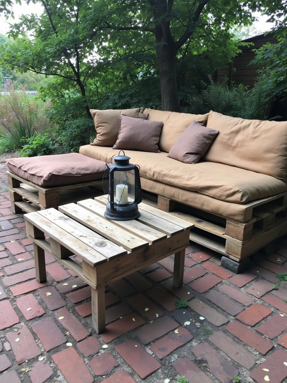 cozy customizable outdoor seating