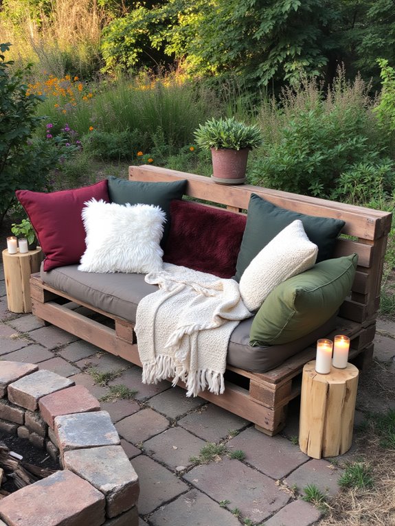 cozy evenings by fire