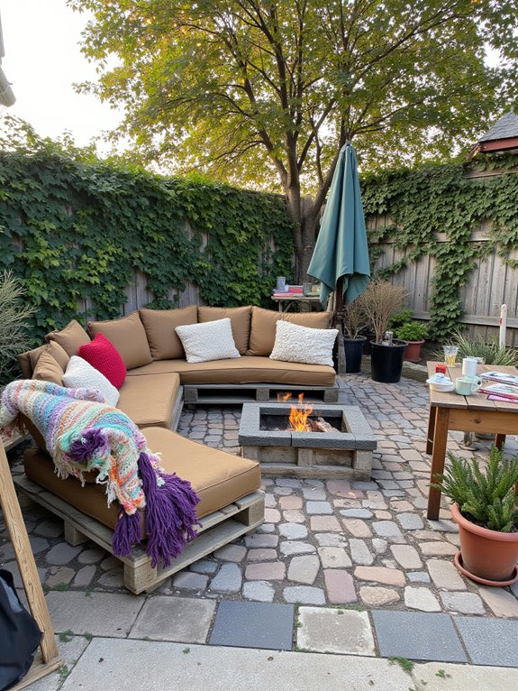 cozy fire pit gatherings
