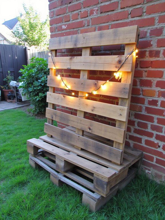 cozy glow with string lights