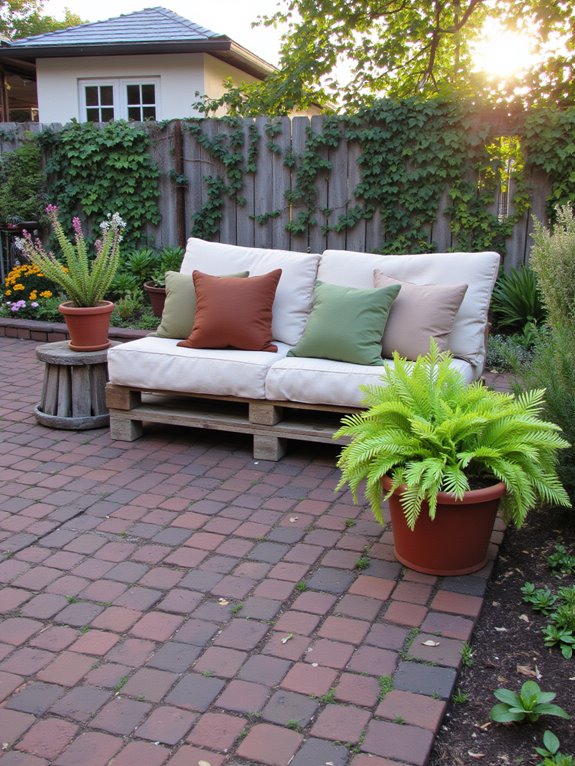 cozy pallet sofa project