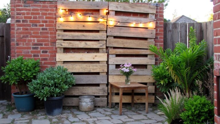 18 Brilliant Rustic Pallet Backdrop Ideas For A Cozy Atmosphere cozy rustic pallet backdrops