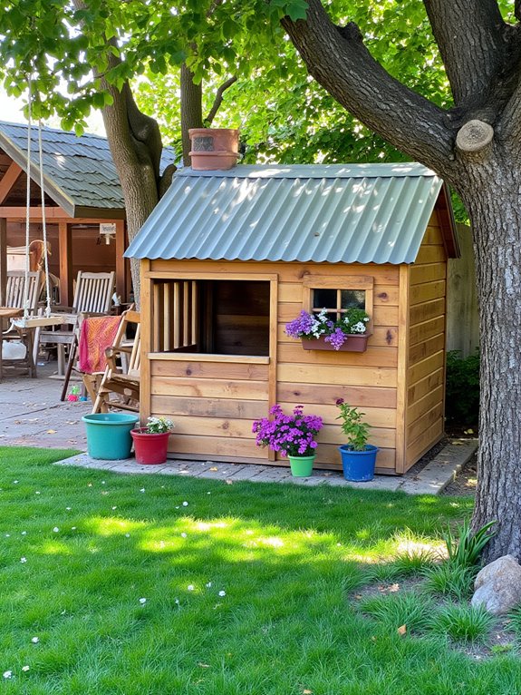creative pallet kids playhouse