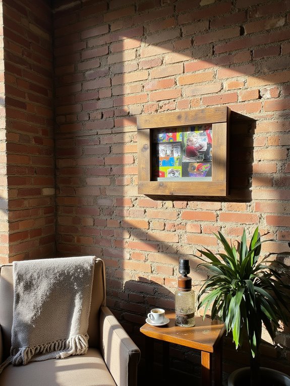 creative pallet photo frame