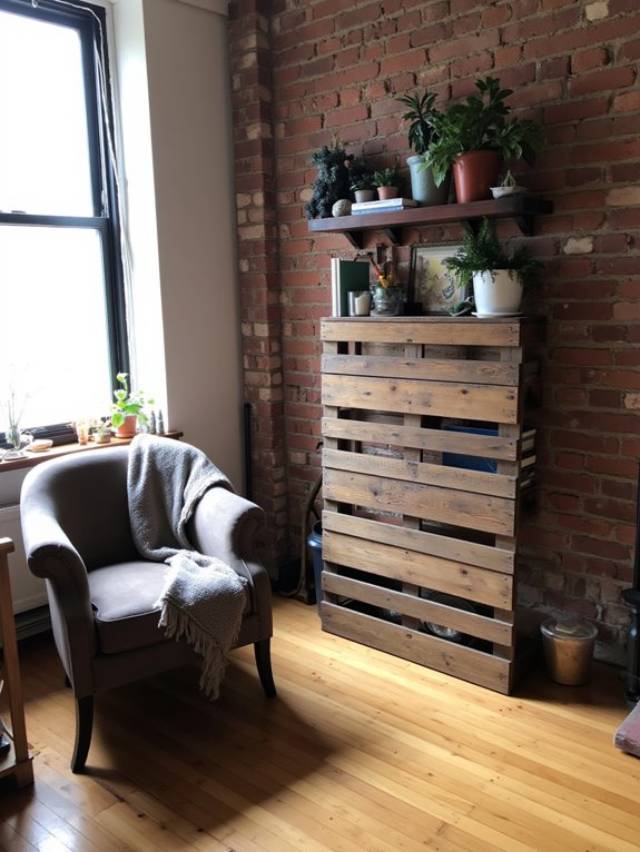 creative pallet shelving solutions