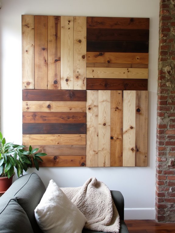 creative pallet wall art