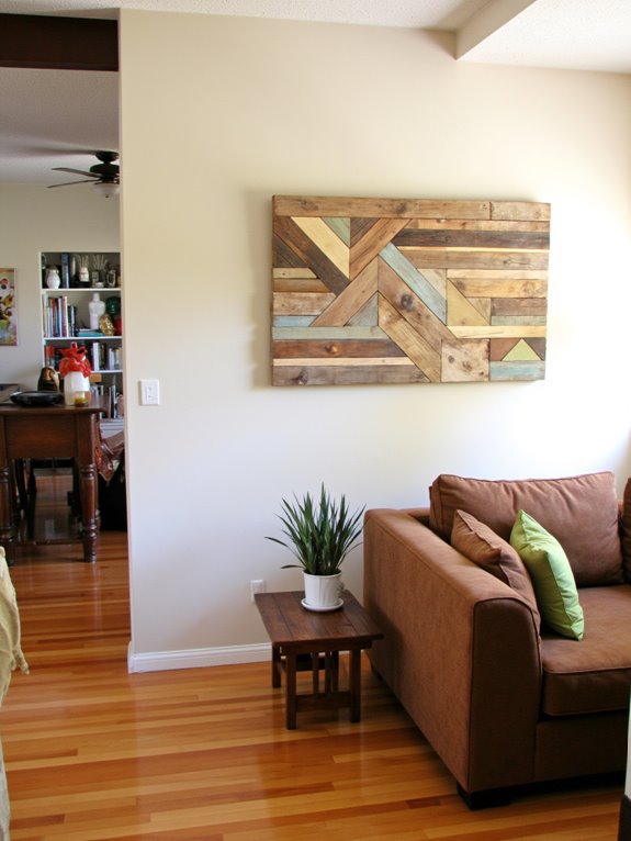 creative pallet wall art