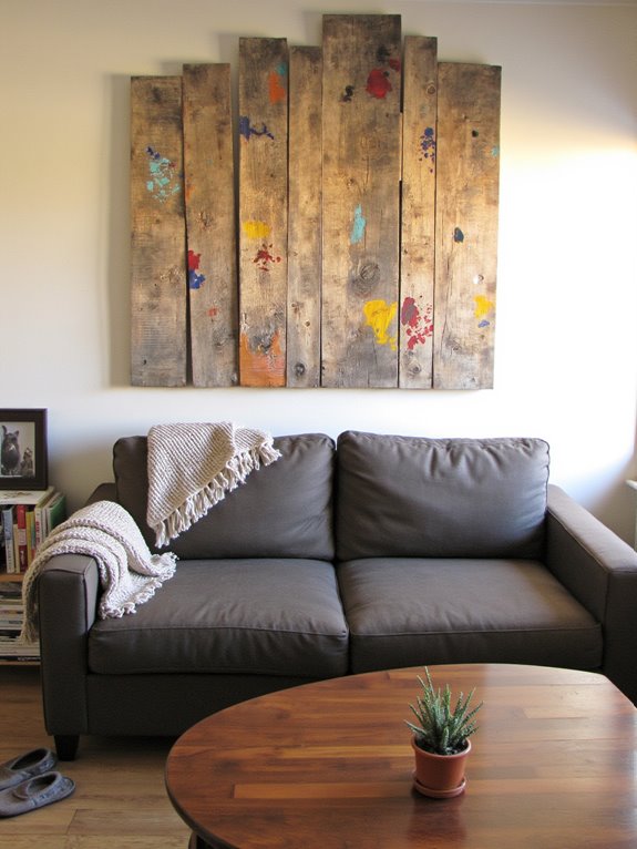 creative reclaimed wood art