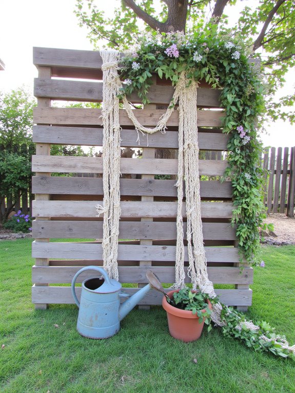 creative reclaimed wood backdrops