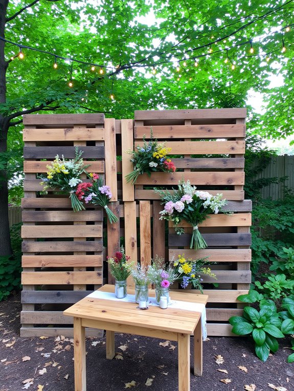 creative wood pallet transformations