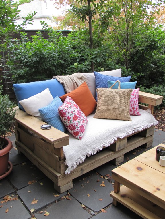 cushions enhance outdoor comfort