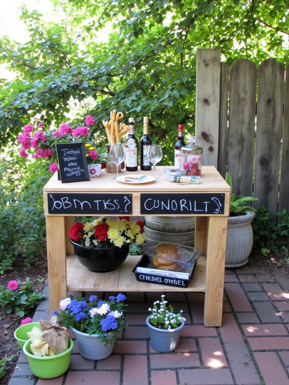 customizable chalkboard labels