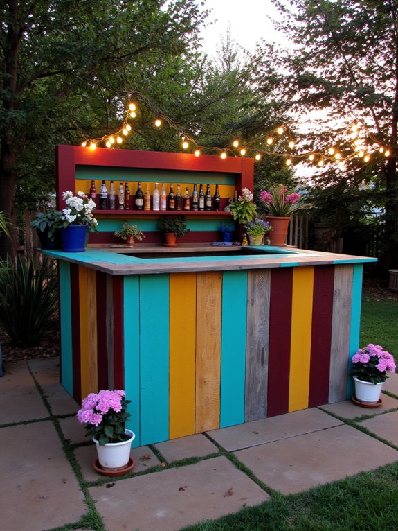 customize bar with paint