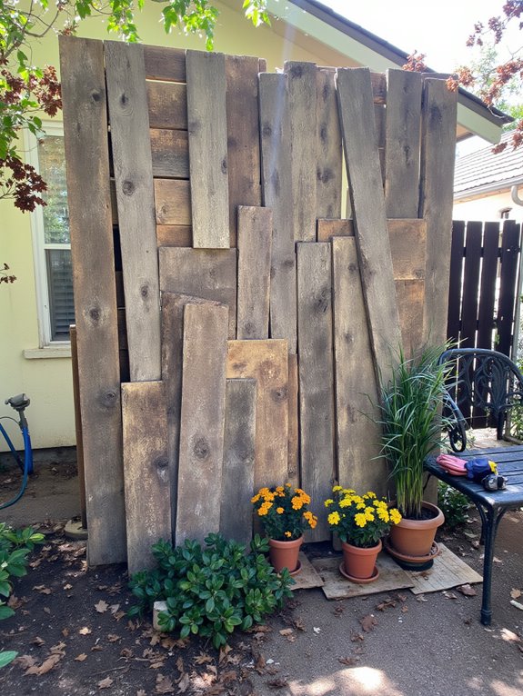 distressed vintage wood finishes