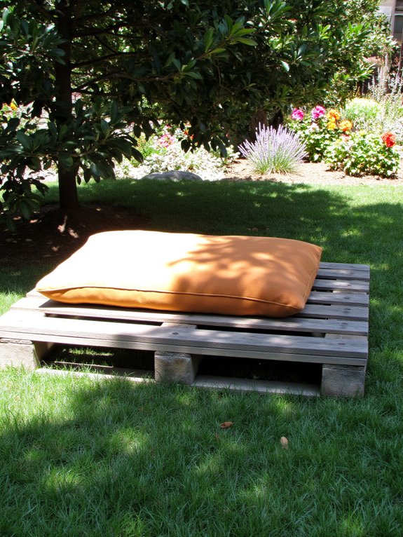 diy cozy pallet pet bed