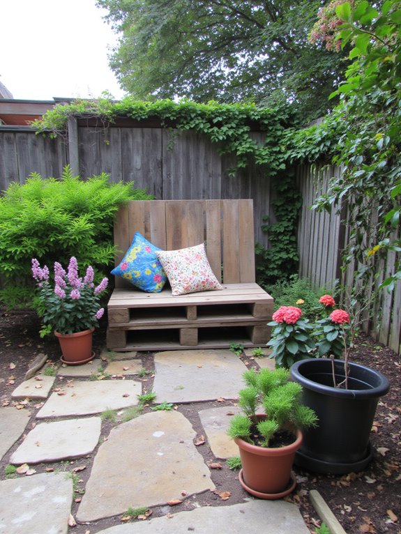 diy pallet bench project