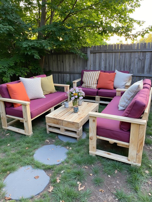 diy pallet furniture project