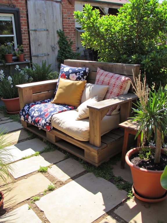 diy pallet sofa project