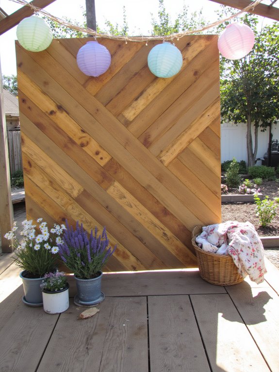 diy pastel backdrop project