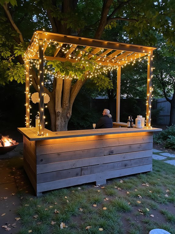 enchanting fairy lights ambiance