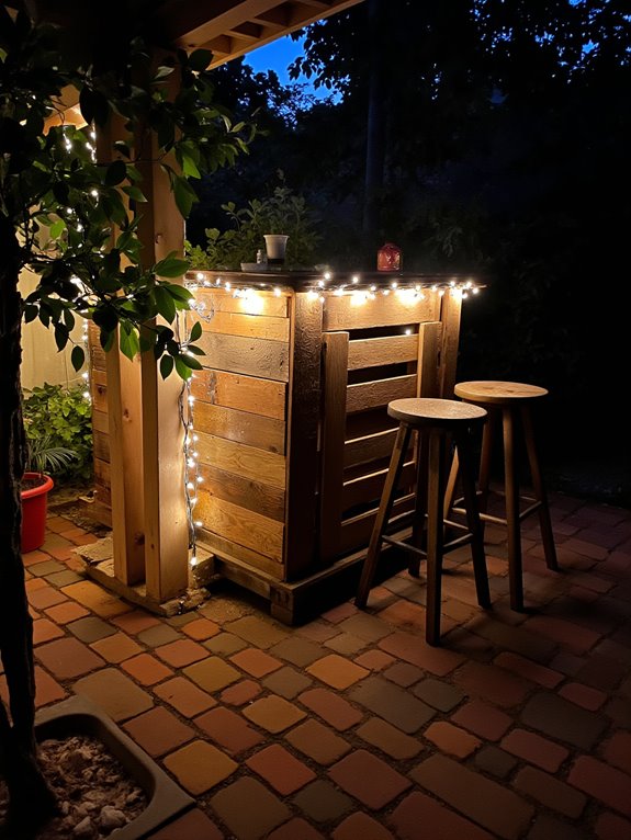 enchanting outdoor gathering ambiance