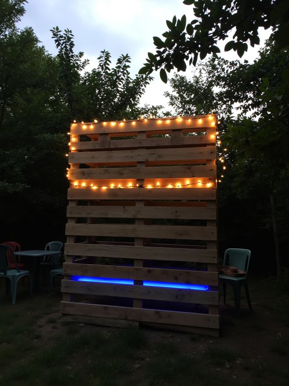 fairy lights or led strips