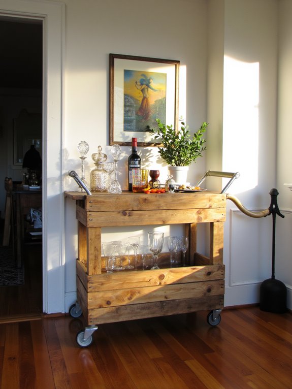 indoor pallet bar charm