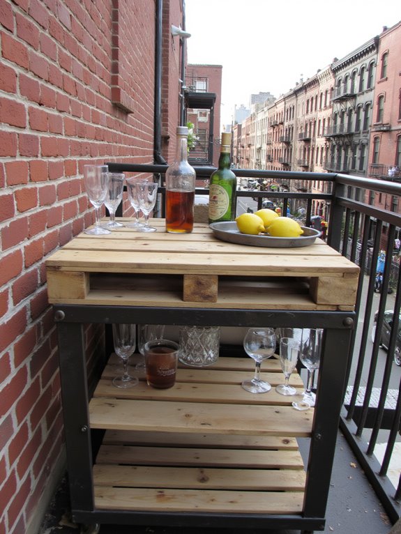 industrial pallet bar carts