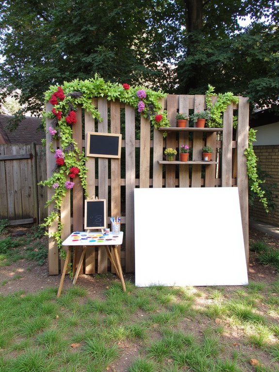 interactive decor for guests
