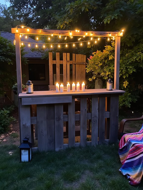 inviting lighting for entertaining