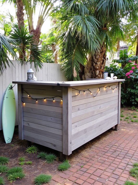 inviting outdoor bar themes