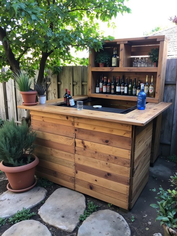 maximize storage with shelving