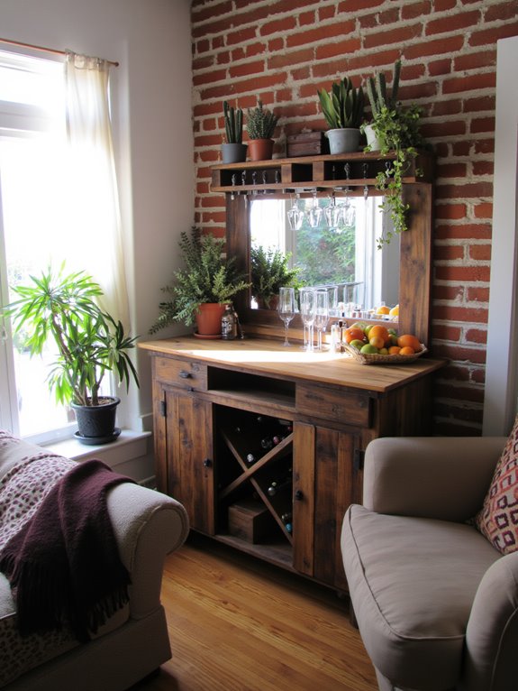 multi functional pallet bar design