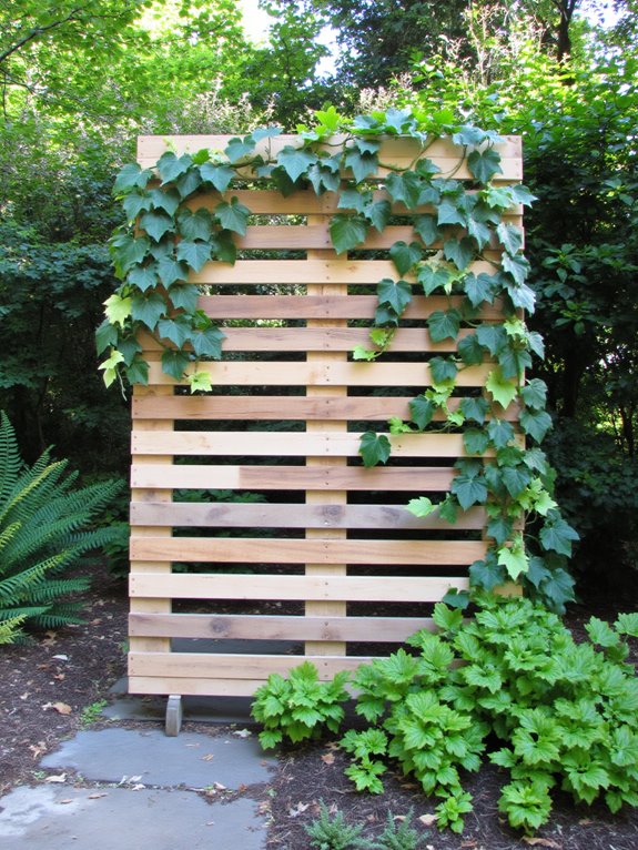 nature inspired event backdrop